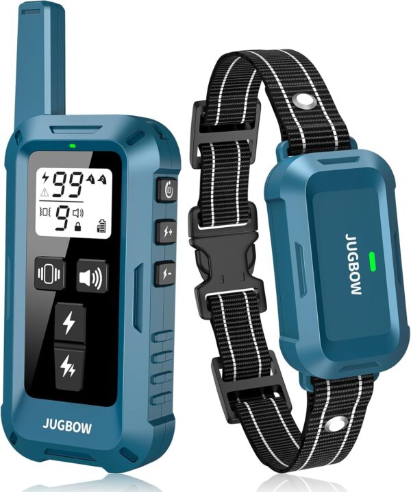 Jugbow Dog Shock Collar - 4200FT Dog Training Collar with Remote, IPX7