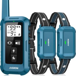 Jugbow Dog Shock Collar 2 Dogs - 4200FT Dog Training Collar with Remote,