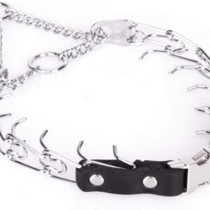 Herm Sprenger Prong Collar for Dog Training with Easy Quick Release Buckle -