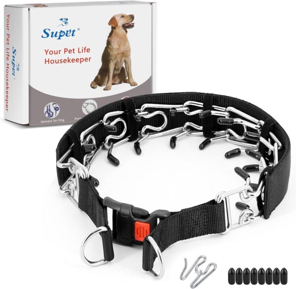 Dog Basic Collar with Quick Release Buckle, No Pull Dog Collar for Small