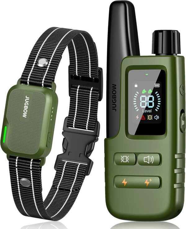 Jugbow Dog Shock Collar - 3300FT Dog Training Collar with Remote Innovative